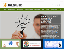 Tablet Screenshot of knewcleus.com